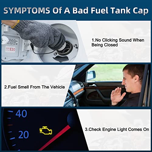AUTOBABA Fuel Tank Cap Gas Cap Compatible with 2006-2019 Hyundai Accent, Azera, Elantra, Elantra GT, Entourage, Equus, Genesis, Genesis Coupe, Santa Fe, Sonata, Tucson Replace#31010-3L600, 310103L600 - Image 5