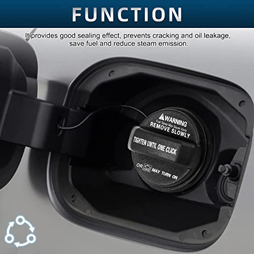 AUTOBABA Fuel Tank Cap Gas Cap Compatible with 2006-2019 Hyundai Accent, Azera, Elantra, Elantra GT, Entourage, Equus, Genesis, Genesis Coupe, Santa Fe, Sonata, Tucson Replace#31010-3L600, 310103L600 - Image 4
