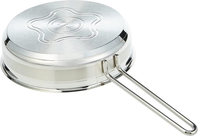 Korkmaz Alfa 9 Piece Cookware Set - Stainless Steel Cookware - Image 5