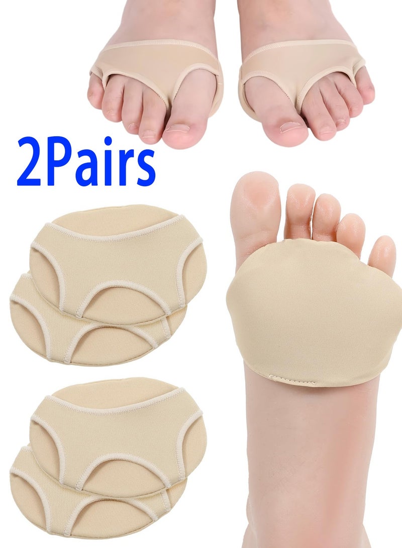 2 زوج من أكياس القدم الممتدة، كرات جل سميكة، ووسائد قدم غير انزلاقية لرجال ونساء، لتخفيف آلام مفصل القدم والتهاب المفاصل - Image 1