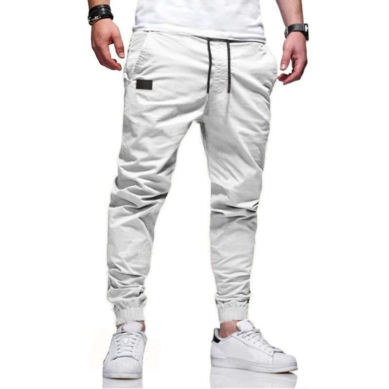 European Size Men'S Cargo Pants Youth Trendy Casual Slim Fit Jogger Pants For Men - Image 4