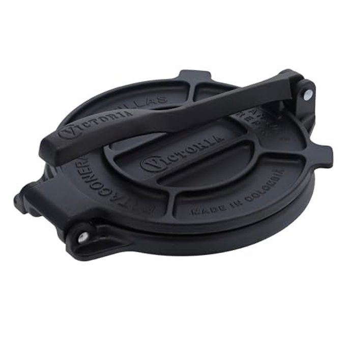 CAST IRON TORTILLA PRESS TORTILLA AND ROTI MAKER MADE IN COLOMBIA 65 INCHES