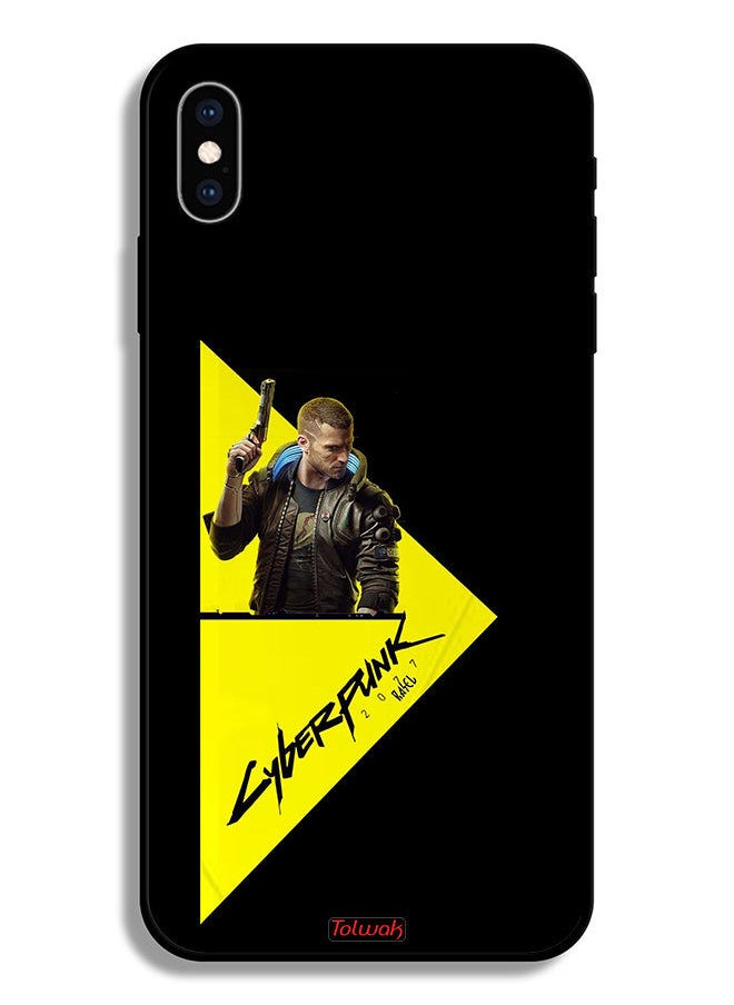 Tolwak - Apple iPhone XS Max Protective Case Cyberpunk 2077 - Image 1