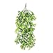 Vickerman Everyday Artificial Staghorn Fern Hanging Bush 30 Inch - Faux Greenery Floral Arrangements Decoration - Image 2