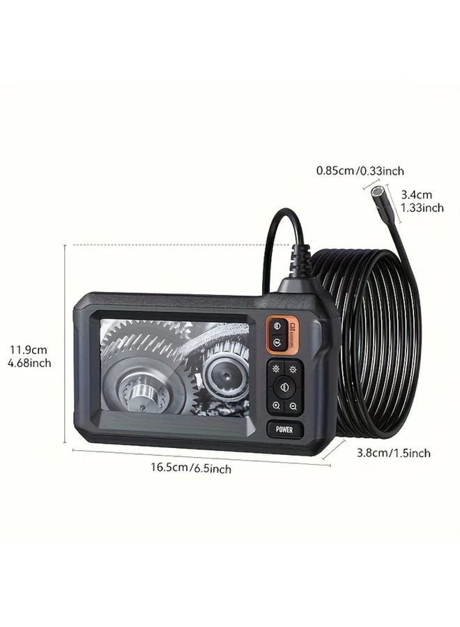 Industrial Endoscope Camera 8mm Lens 1080P HD 4.3 Inch LCD Screen IP67 Waterproof - Image 3