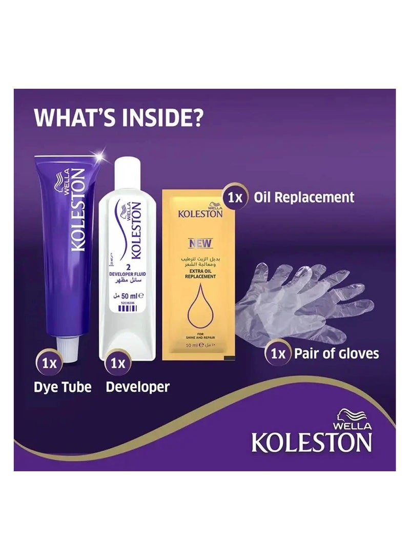 Wella Koleston Wella Koleston Intense Hair Dye - Medium Matte Blonde 307/2 - Image 5