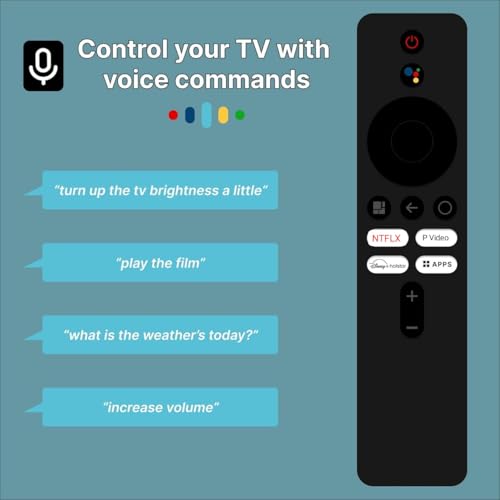 KPDP Original Bluetooth Voice Remote Compatible with Redmi & Xiaomi Smart Android 4K LED UHD TV – Original Mi TV Remote Control with Voice Command, Easy Pairing & Long Range Performance - Image 5