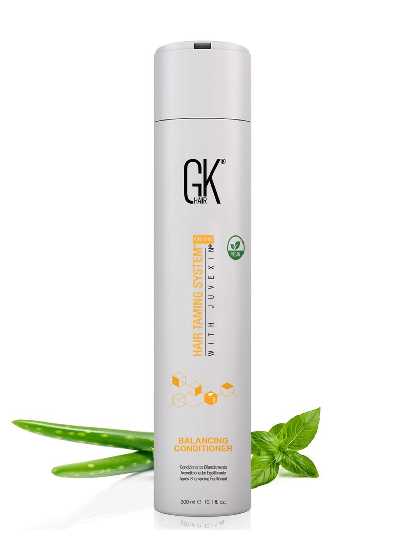 GK Hair - Balancing Conditioner (10.1 Fl Oz/300ml) For Oily & Color Treated Hair Daily Use After Shampoo Conditioning Deep Cleanser & Impurities Remover Restores pH Levels - Image 1