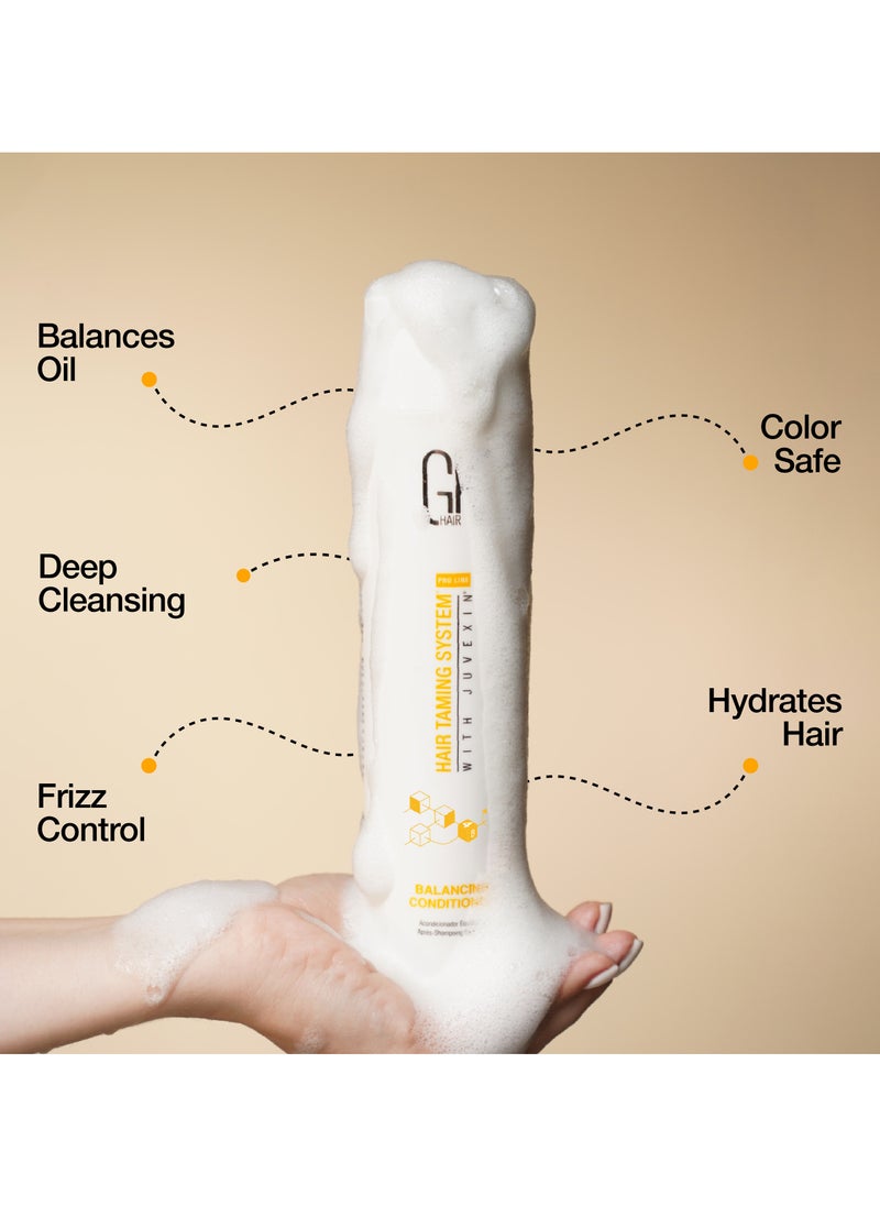 GK Hair - Balancing Conditioner (10.1 Fl Oz/300ml) For Oily & Color Treated Hair Daily Use After Shampoo Conditioning Deep Cleanser & Impurities Remover Restores pH Levels - Image 1