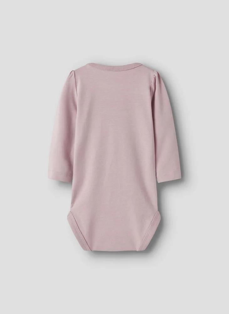 نيم ات Kids Nbfkinin Heart Printed Bodysuit