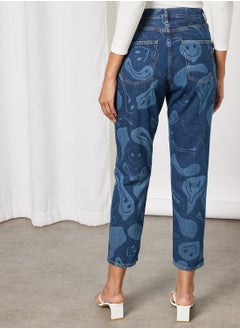 ONLY Printed Straight Jeans  - Image 2