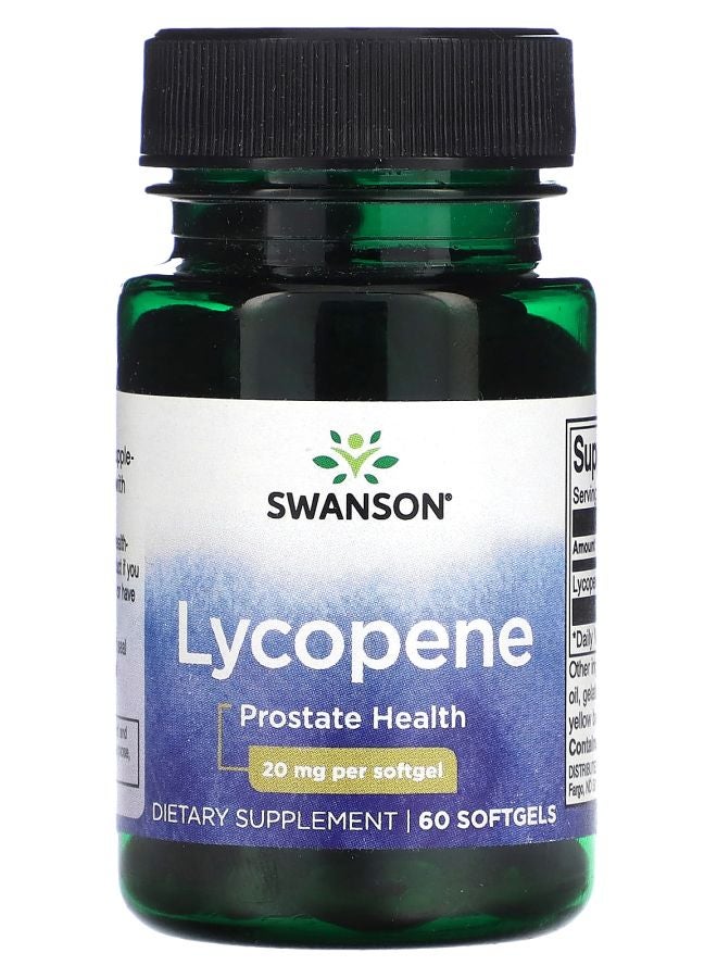 SWANSON Lycopene 20 mg 60 Softgels