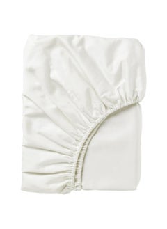erorex Fitted sheet, white, 180x200 cm  - Image 1
