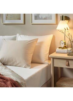 erorex Fitted sheet, white, 180x200 cm  - Image 3
