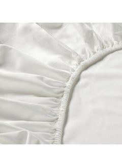 erorex Fitted sheet, white, 180x200 cm  - Image 5