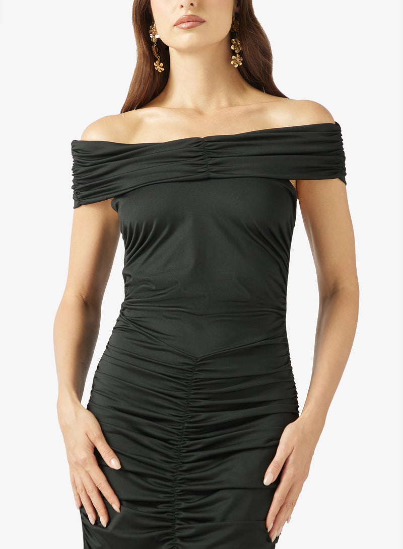 ELLA Off Shoulder Dress - Image 3