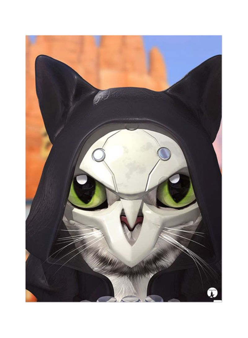 RKN The Video Game Over watch Mouse Pad Multi color