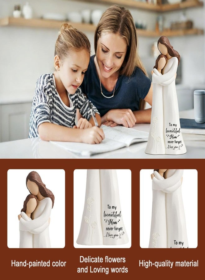 Nlicrst Mother Daughter Figurines - Mother Daughter Gifts for Mom, 5.9" Heartwarming Hug Figutine with Greeting Card & Gift Box for Birthday, Anniversary Home Decor - Image 4