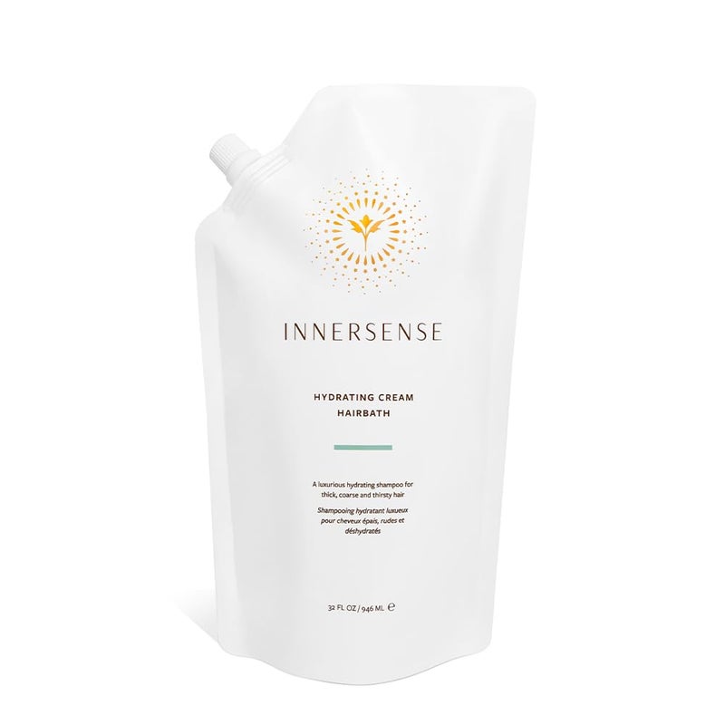 innersense INNERSENSE Organic Beauty - Natural Hydrating Hairbath Shampoo | Non-Toxic, Cruelty-Free, Clean Haircare (32oz Refill Pouch)
