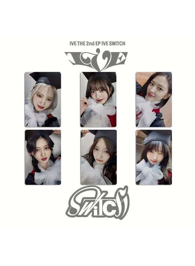 NIBEMINENT 6 Pcs Kpop IVE SWITCH Lomo Cards Card For Fans Collection Gifts - Image 1