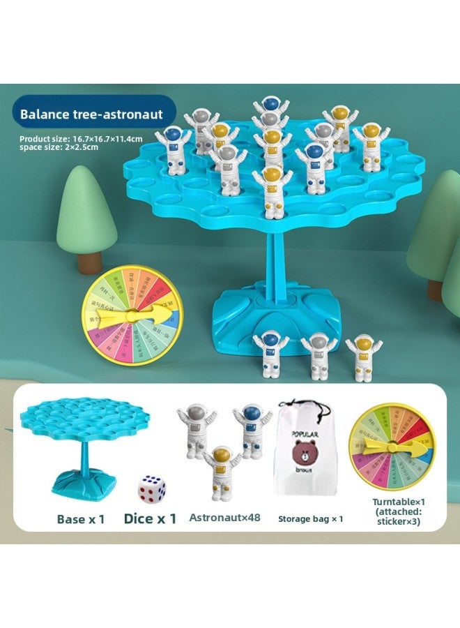 Children's Educational Spaceman Balance Tree Jengle Rabbit Board Game Leisure Interactive Battle Boys And Girls Game Toys