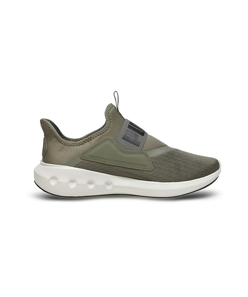 Puma, Unisex-Adult, Softride Carson Sliptech II, Olive-Alpine Snow-Black, Running Shoe, 10UK, (31172409) - Image 3