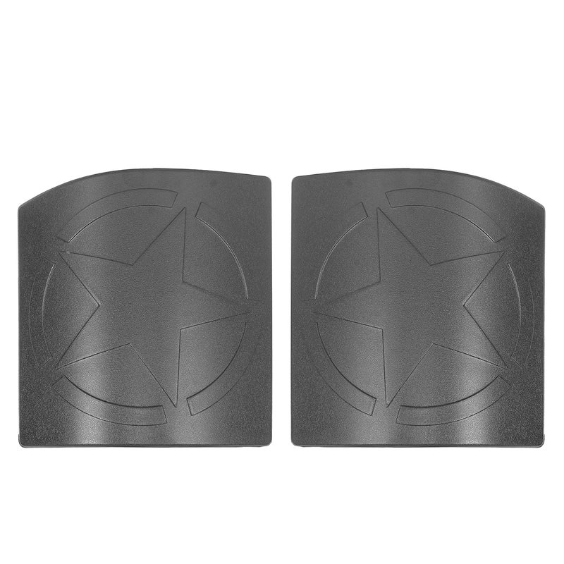 Hooke Road Cowl Body Armor Side Corner Guard Cover Compatible with Jeep Wrangler JK Unlimited 20072018 Five Star