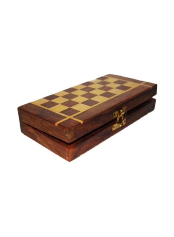 Loquat Wooden Chess Board - Image 1