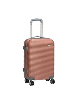 Generic Trolley Suitcase, Size 20 - Rose Gold, ABS (Acrylonitrile Butadiene Styrene)  - Image 1