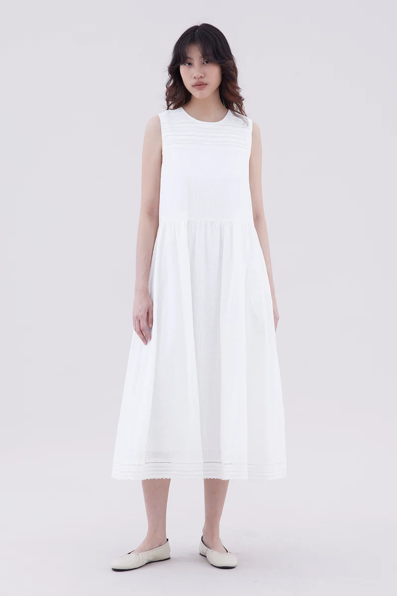 ذا اديتورز ماركت Melise Pin-Tuck Dress