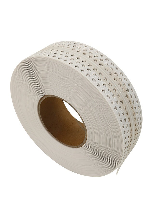 LAWAZIM Corner Bead Tape -2INx100FT- Wide Self-Stick PVC Drywall Tape for Crack Repair and Wall Finishing, No Primer Needed, Instant Adhesion on Wood, Metal & Concrete for Construction, Renovation Use - Image 4