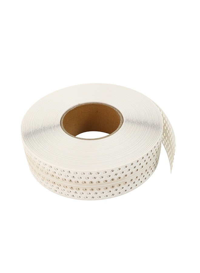 LAWAZIM Corner Bead Tape -2INx100FT- Wide Self-Stick PVC Drywall Tape for Crack Repair and Wall Finishing, No Primer Needed, Instant Adhesion on Wood, Metal & Concrete for Construction, Renovation Use - Image 2