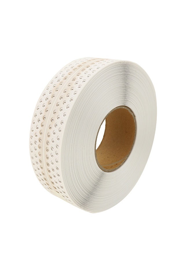 LAWAZIM Corner Bead Tape -2INx100FT- Wide Self-Stick PVC Drywall Tape for Crack Repair and Wall Finishing, No Primer Needed, Instant Adhesion on Wood, Metal & Concrete for Construction, Renovation Use - Image 1