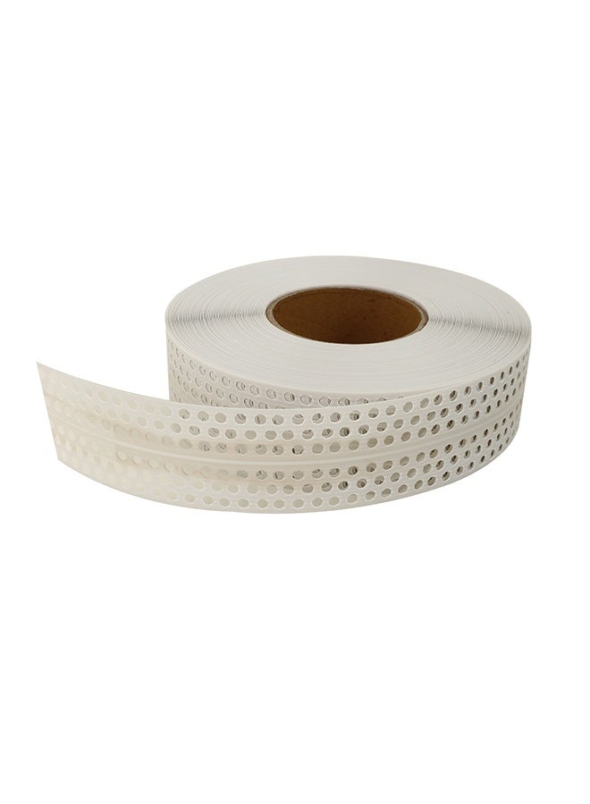 LAWAZIM Corner Bead Tape -2INx100FT- Wide Self-Stick PVC Drywall Tape for Crack Repair and Wall Finishing, No Primer Needed, Instant Adhesion on Wood, Metal & Concrete for Construction, Renovation Use - Image 5