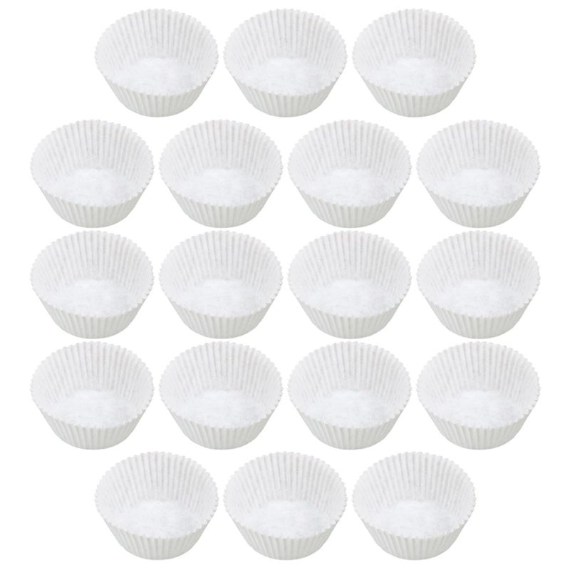 White Greaseproof Mini Paper Cupcake Liners 500pcs Small Muffin Baking Cups For Party Dessert - Image 2