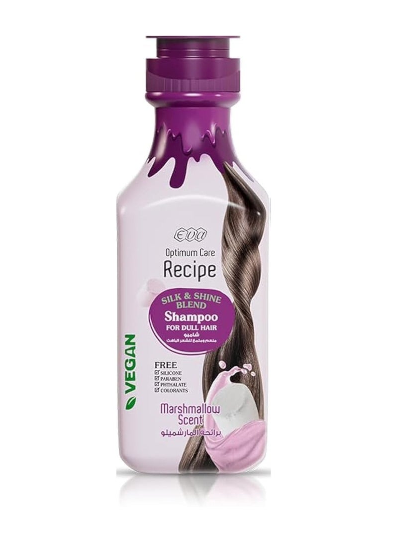 Eva Silk & Shine Blend Shampoo For Dull Hair With Marshmallow 350ml - Image 1
