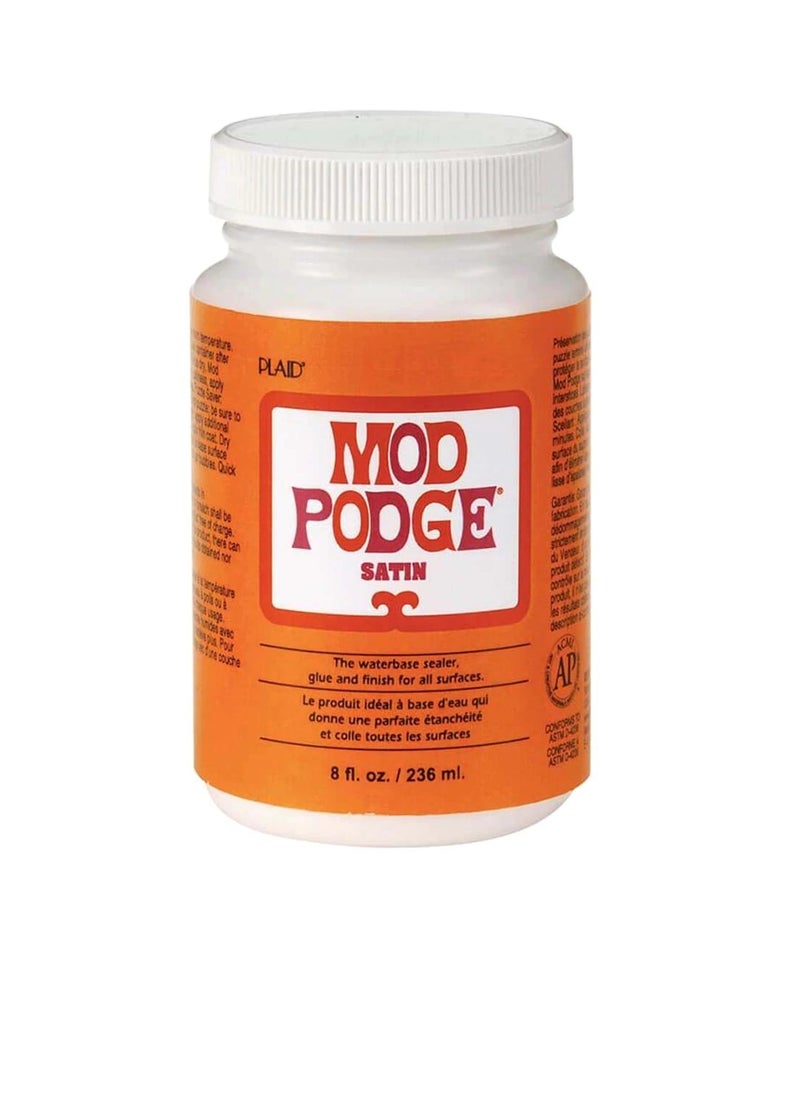 Mod Podge Mod Podge Satin Finish 8oz  - Image 1