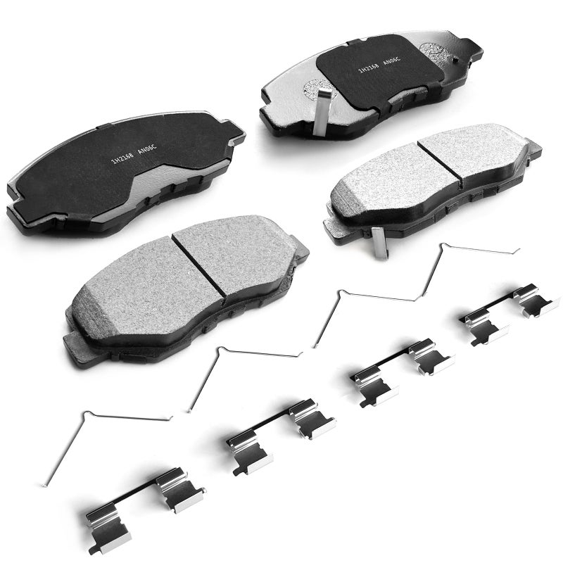 MILLISEC Front Brake Pads Set Compatible with 19892019 Honda AccordCRVAllCRZAllILXGasElementFitElectricCivic Car Brake Pads OEM Replaces 17914