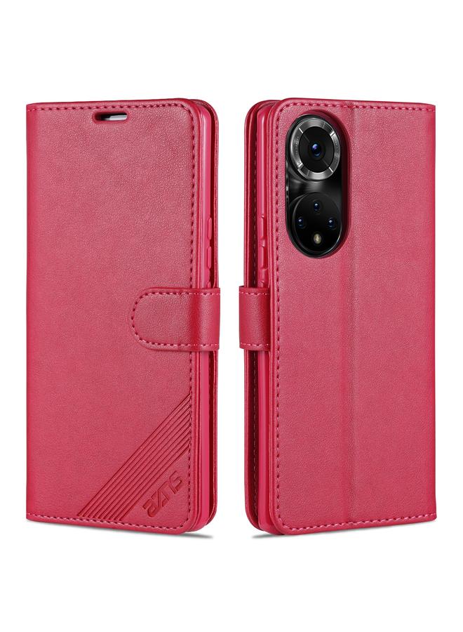 The Bros Sheepskin Texture Horizontal Flip Leather Case with Holder & Card Slots & Wallet For Honor 50