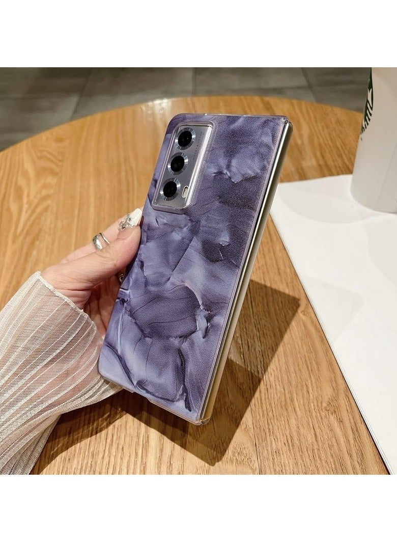 general Compatible with Honor Magic V2 Case,Marble Pattern Hard PC Slim Shockproof Full Body Drop Protective Case,Slim Thin Hard Phone Case Cover for Honor Magic V2 - Image 2