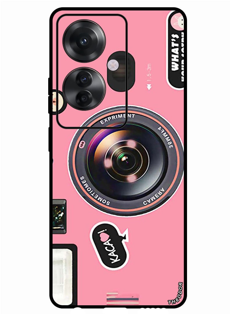 Theodor Protective Case Anti Scratch Shock Proof Bumper Cover For Oppo F25 Pro Camera 1 - Image 1