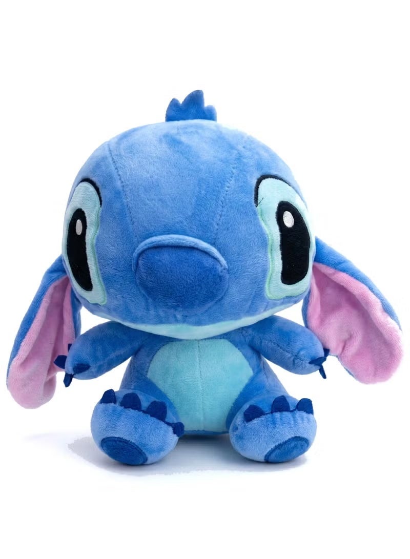 Plush Toy Stitch Soft Doll 11 Inch – Fluffy Blue Alien Stuffed Animal for Kids | Cute Lilo & Stitch Character Doll with Big Ears | Soft Cuddly Bedtime Pillow Buddy | Best Birthday Gift for Boys & Girls - Image 1
