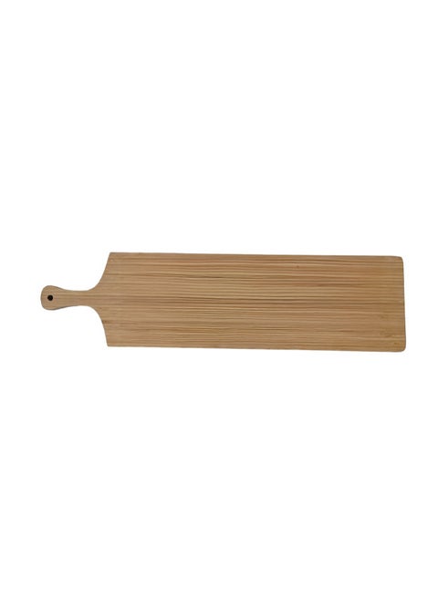 High Quality Bamboo Serving Board Brown and Black 58.5 x 15.5 cm CB46958BU