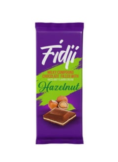 Chocolate bar filled with hazelnut cream 90 g