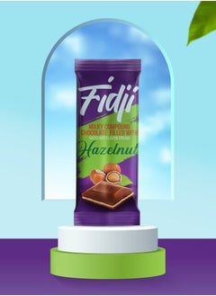 Fidji Chocolate bar filled with hazelnut cream 90 g  - Image 3