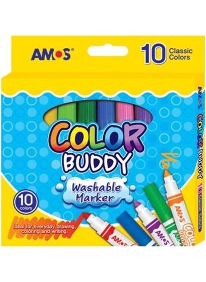 COLOR BUDDY JUMBO FELT-TIP PEN 10 COLORS - pzsku/Z29E7A23BFB65C091C4A0Z/45/_/1725793873/db70fcf4-b77b-44a1-a605-5f7a6282b57f