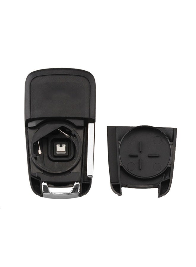 NIBEMINENT Folding Flip Key Shell Case With Uncut Blade For Vauxhall Opel Astra & Zafira - Image 2