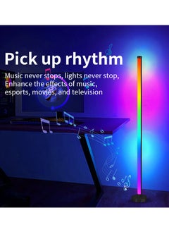 JoyousSto 2 PCS LED Corner Lamp for Living Room - 10W Color Changing Lamp, Corner Floor Lamp with APP and Remote Control, RGB Corner Floor Lamp with Dimmable Music Sync Timer for Living Room, Bedroom, Gaming Room  - Image 5