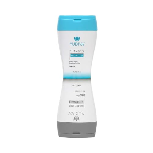 Yudiva Dual Chamber Shampoo and Conditioner with Shea Butter - 3.3 Fl Oz Travel Shampoo and Conditioner Duo - Moisturizing Haircare - Airline Friendly Size (1, 3.3 oz) - Image 1