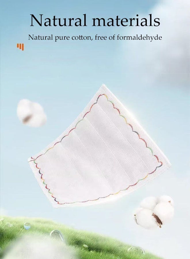 DUNISO 8 Pcs Oil Free Cotton Yarn Dish Cloth,Reusable Dishwashing Towel, Kitchen Household Cleaning Cloths,Grease Separating,Highly Absorbent,for Washing Dishes, Glass,Tables,25*25cm ﻿ - Image 3